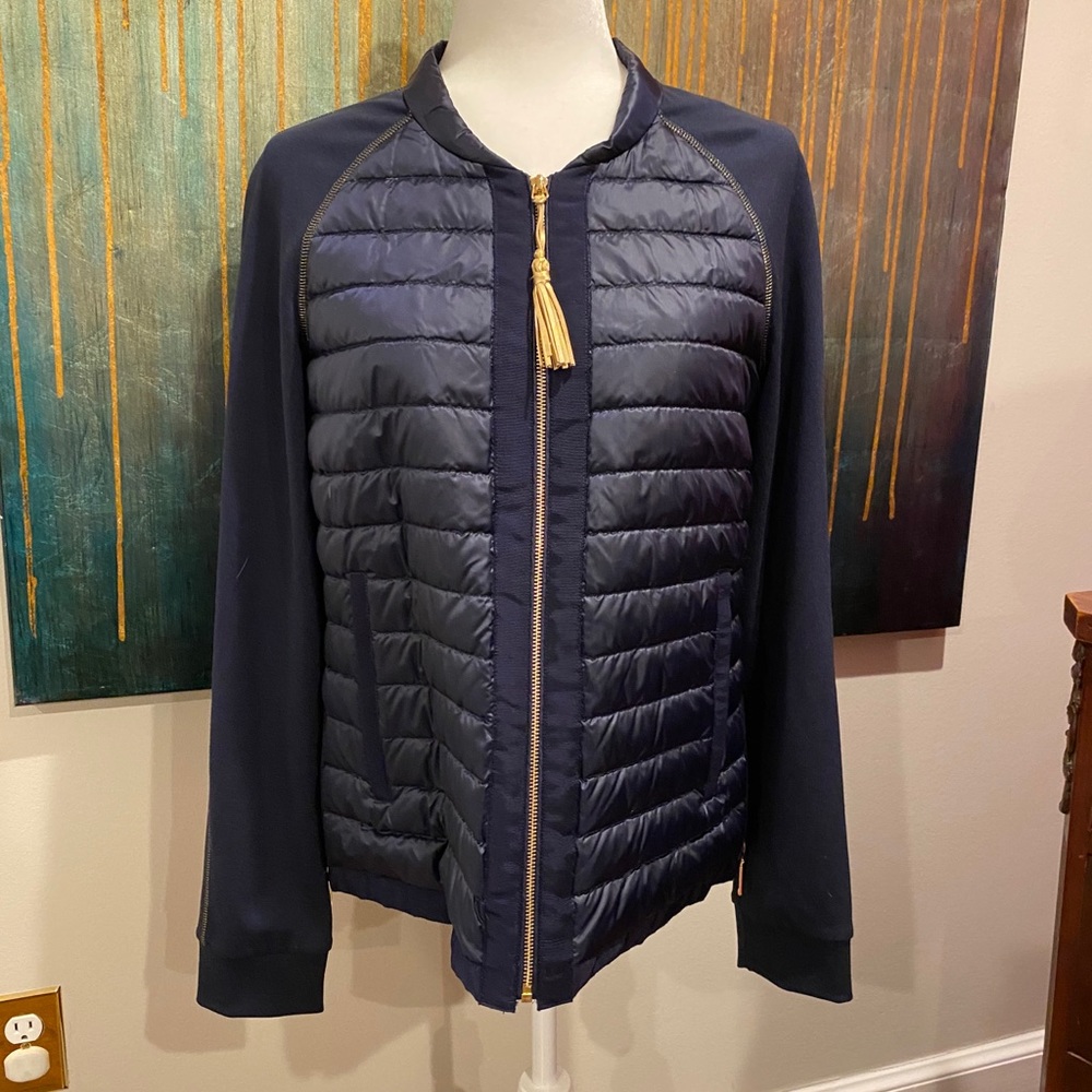 NWT Lilly Pulitzer Navy Haley Jacket